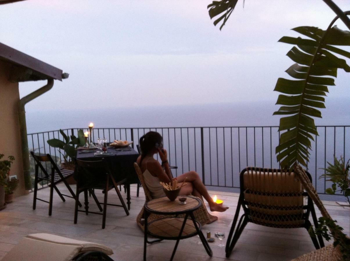 House In Grimaldi. Spectacular View Over The French Riviera! Grimaldi  Ngoại thất bức ảnh